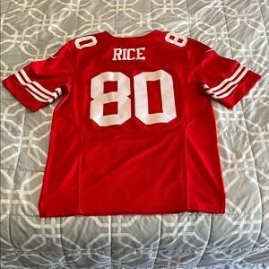 Jerry Rice 49ers Football Jersey #80